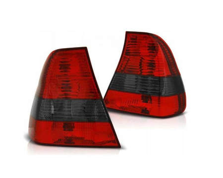 HÁTSÓ LÁMPÁK BMW E46 KOMPAKT 01-04 PIROS FÜST 