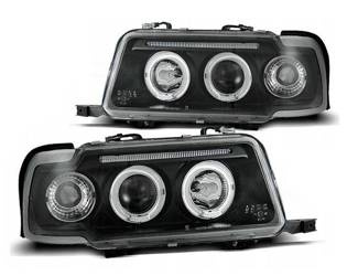 Fényszórók Audi 80 B4 91-96 Ringi fekete