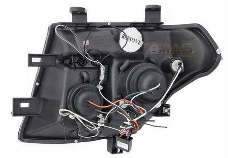 Fényszórók Nissan Navara III CHROM RINGI