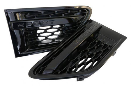 LAND RANGE ROVER SPORT L320 GRILL 09-13 FEKETE SZERKESZTÉS