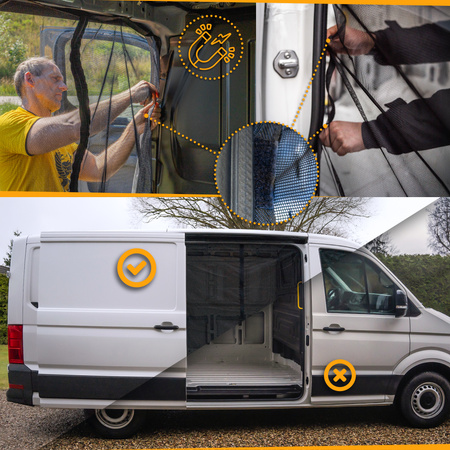 Szúnyogháló tolóajtóhoz Citroen Berlingo II B9 | X 2008-2018