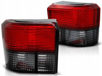 Hátsó lámpák új VW T4 90-03 CLEAR RED SMOKE DEPO