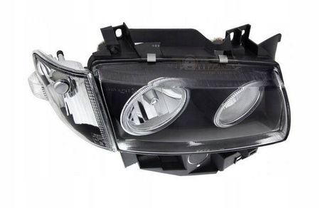 Fényszórók VW T4 96-03 busz RINGI FEKETE
