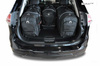 NISSAN X-TRAIL 2014+ CSOMAGTARTÓ TÁSKÁK 4 DB