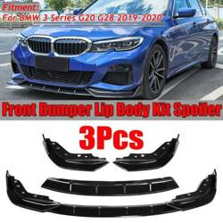 SPLITTER BMW G20 19- ABSZ FEKETE FÉNYES HÁROMRÉSZES