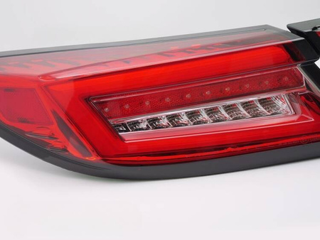 Toyota GR86 21- RED WHITE LED BAR LED lámpák