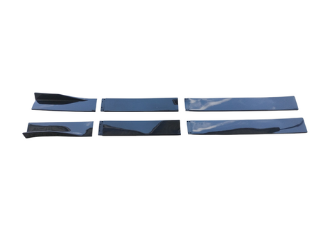 SKODA OCTAVIA MK4 küszöblemezek fényes fekete