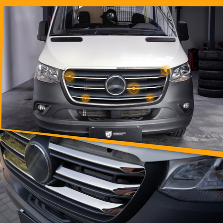 első hűtőrács szalag Renault Megane 4 2016+