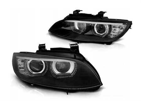Bmw E92 fekete DRL XENON fényszórók