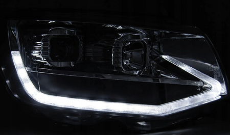 Lámpák krómozott cső Led Drl Dts Vw T6 15-19 számára