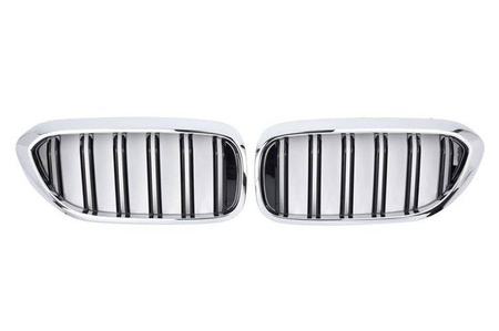 HŰTŐRÁCS (VESE) BMW G30 G31 DUPLA M5 KRÓM FEKETE