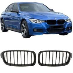 RÁCS BMW F30 F31 11-18 EGY LAMELLA FÉNYES FEKETE