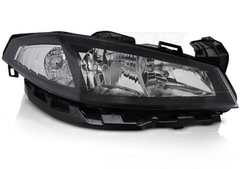 Fekete jobb oldali fényszóró Renault Laguna II-hez