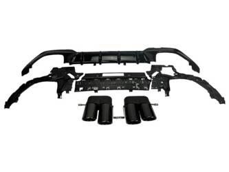 DIFFÚZOR BMW G20 G21 18-22 MTECH TIPS FEKETE