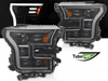 Fényszórók Ford F150 MK13 14-17-es Ford F150 MK13-hoz fekete