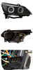 Fényszórók BMW E60/E61 03-07 fekete