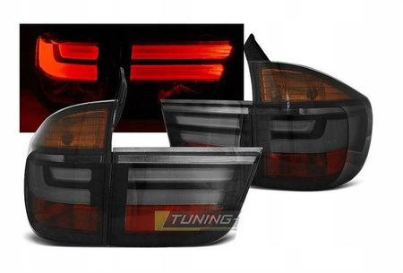 Bmw X5 E70 07-10 füst led lci look lámpák