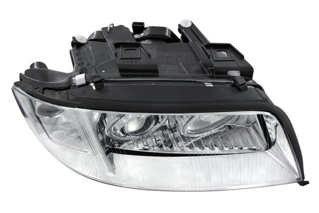 Audi A6 C5 CHROM fényszórók lencsék + gyűrűk