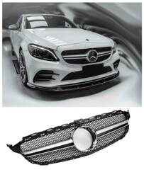 HŰTŐRÁCS MERCEDES W205 14-18 LOOK AMG SILVER