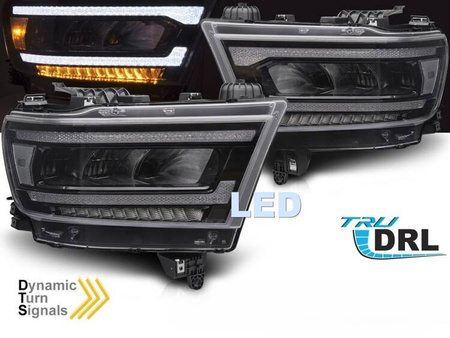 Dodge Ram 19-22 DRL LED-es fényszórók