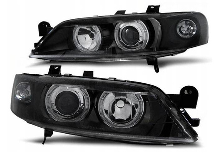 Lámpa fényszórók OPEL VECTRA B 99-01 ANGEL EYES RI