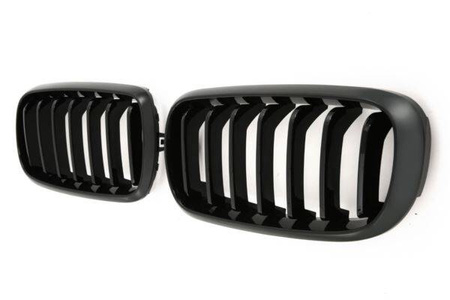 RÁCS BMW X5 X6 F15 F16 EGY LAMELLA FÉNYES FEKETE
