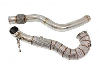 Downpipe Mercedes Benz A45 AMG 14-16 CLA45 14-15 Hővédő pajzs