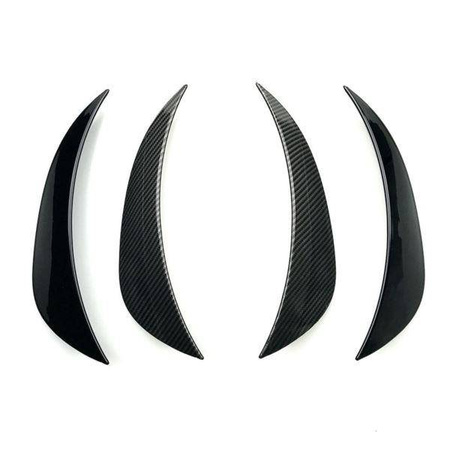 FLAPS SPOILER MERCEDES W205 AMG CSOMAG FEKETE