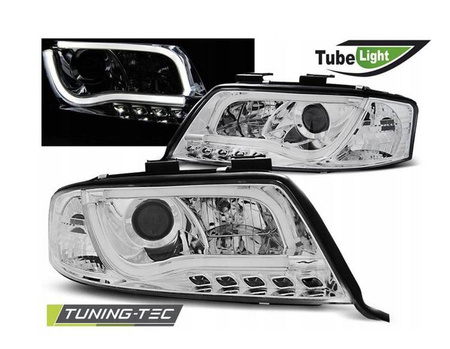 Audi A6 CHROM LIGHT TUBE fényszórók