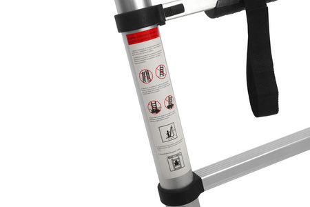 Alumínium létra 8 lépcsőfok / 2,6m / max 150kg