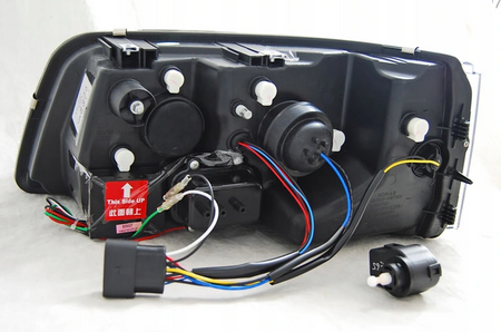 Lámpák fényszórók Új Vw T5 03-09 krómozott Led Drl