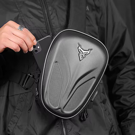 Válltáska vesetáska Motocentrikus / Carbon