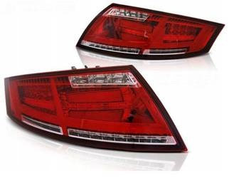 Audi tt 06-14 piros fehér led sáv dts lámpák