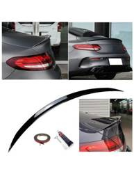 HÁTSÓ AJTÓ SPOILER MERCEDES C205 A205 FÉNYES FEKETE