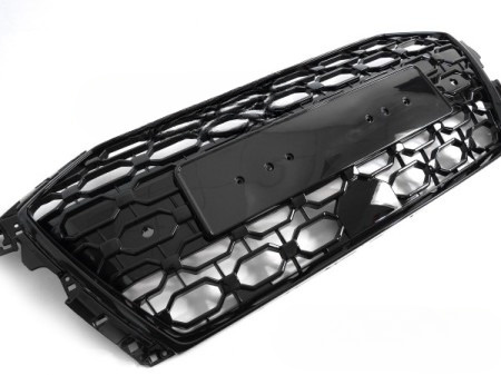 Audi A3 8Y Hatchback / Sedan 2019-2024 fekete fényes első hűtőrács