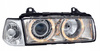 Fényszórók BMW E36 CHROM RINGI coupe cabr