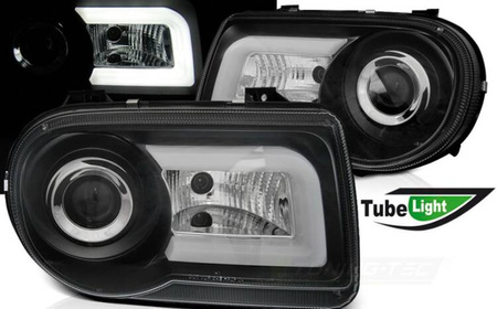 Chrysler 300C fekete TUBE fényszórók