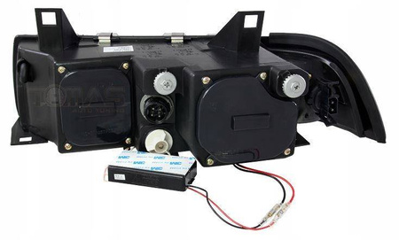 Fényszórók BMW E36 Coupe/Cabrio BLACK RINGI