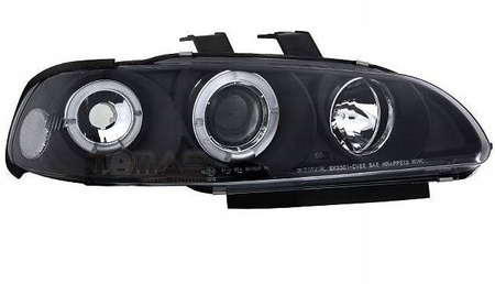 Honda Civic V BLACK RING fényszórók