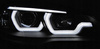Fényszórók BMW X5 E70 07-13 DRL BLACK 3D
