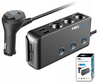 12-24V 4xUSB QC PD szivargyújtó aljzatba dugható töltő elosztó 12-24V
