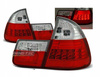 Bmw E46 touring 99-05 piros fehér led lámpák