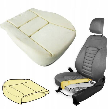 Habszivacs üléspárna szivacs CITROEN JUMPER 2006-