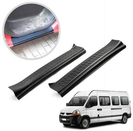 Védőburkolatok küszöbökhöz, küszöblécek RENAULT MASTER-hez 1998-2010 | ABS