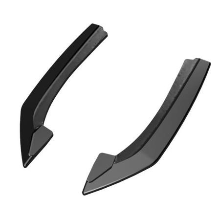 HÁTSÓ LÖKHÁRÍTÓ SPLITTEREK BMW 4 G22 2020- GLOSS BLAC