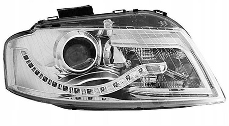 Audi A3 8P CHROM DAYLIGH fényszórók