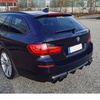 DIFFÚZOR BMW F10 F11 10-18 LOOK M5 SZÉN FEKETE