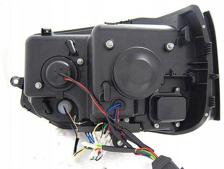 Lámpák Vw T5 10-15 led cső króm T6 megjelenés drl lift