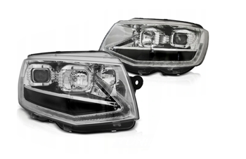 Lámpák krómozott cső Led Drl Dts Vw T6 15-19 számára