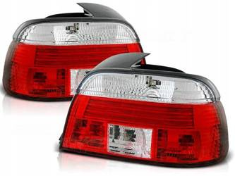 Hátsó lámpák új BMW E39 SEDAN 95-00 TISZTA VÖRÖS FEHÉR